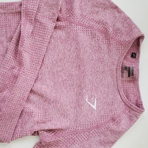 Gymshark VITAL SEAMLESS 2.0 LONG SLEEVE CROP TOP